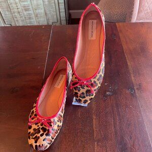 Antonio Melani Baird Leopard Print Ballet Flats Size 9\9.5